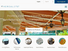 Tablet Screenshot of herculite.com